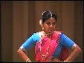 aravinda dances first like maaya sasirekha of the famous telugu movie, maaya bazaar and then as a modern teenager for a hindi film song, muqabla. aravinda is a former 