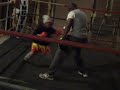 allen iverson in the ring,7yr.old steven foster