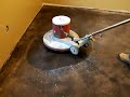 Kemiko Concrete Floors being Waxed Kemiko Concrete Floors being Waxed