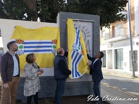 Inauguración del Monolito de Bienvenida a Isla Cristina.