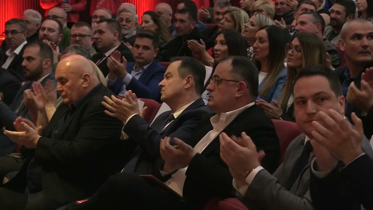Брауновић говорио на предизборној конвенцији Ивица Дацић - премијер Србије у Аранђеловцу