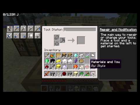 how to repair tinkers construct tools