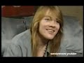 Rare and long interview with Axl Rose PART 2.Part 1:http://www.youtube.com/watch?v=8MhLlhXyMkgPart 3:http://www.youtube.com/watch?v=zRD7S2KUhmo