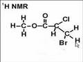 NMR of an ester