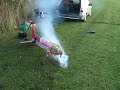 Large scale RC Extra Model Airplane Smoke System Test Large scale RC Extra Model Airplane Smoke System Test