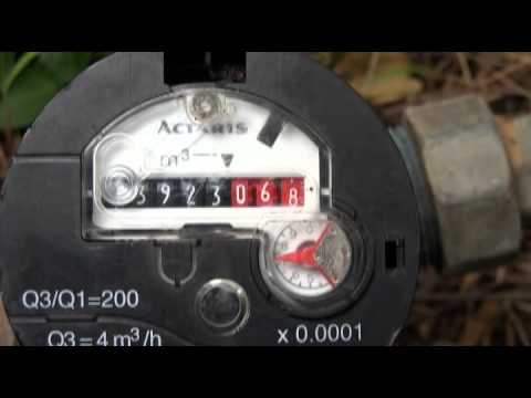 how to read water meter