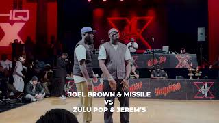 Zulu Pop & Jerem’S vs Joel Brown & Missile – H QUALITY 10 Poppin Demi finale