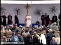 The Pope visits the victims of the earthquake in Italy