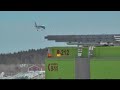 atterrissage d'urgence � l'a�roport r�gional de rouyn-noranda dimanche le 27 mars 2011. un challenger cl-600 (qu�bec 11 medevac) c-gcfg en provenance de kuuj...