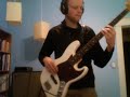 i finally got the family out of the house long enough to get some playing time in tonight, and spent some time with my new (old) fender bassman 4x12 cab.  i mic'd it up with a shure 57 to see what kind of tone i could get.

this is a quick run through a guilty pleasure of mine, 