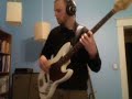 i finally got the family out of the house long enough to get some playing time in tonight, and spent some time with my new (old) fender bassman 4x12 cab.  i mic'd it up with a shure 57 to see what kind of tone i could get.

this is a quick run through a guilty pleasure of mine, 