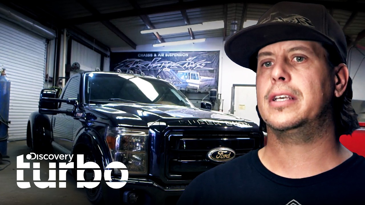 Couro e Madeira Transformam a F-350 de Julio | Texas Metal | Discovery Turbo Brasil