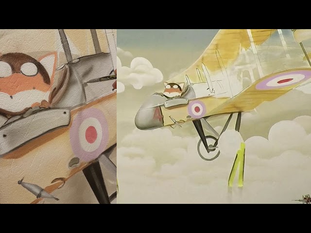 Vaikų kambarys – lėktuvas MariJonas