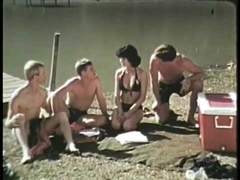SAFETY SUE - Creepy Army Film - Sexy Bikini Model Talks Safety & Swimming Video - SAFETY SUE