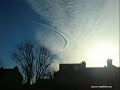 Nubes en forma de Ovnis