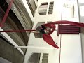 tecido acrob�tico - demonstra��o de Marinice Vieira