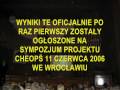 TVN / NIE DO WIARY / PROJEKT CHEOPS / GIZA / HAWARA / 2012