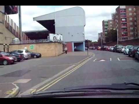 El &aacute;rea del estadio Upton Park