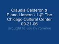 Claudia Calderon &amp; Piano Llanero \ 1 @ Chicago Cultural Ctr.
