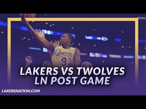 Video: Lakers Discussion: Laker lose to the T-Wolves, Rondo Returns, Kuzma Dealing With Injured Hip