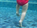 Baby Natalie swimming at AMC 1