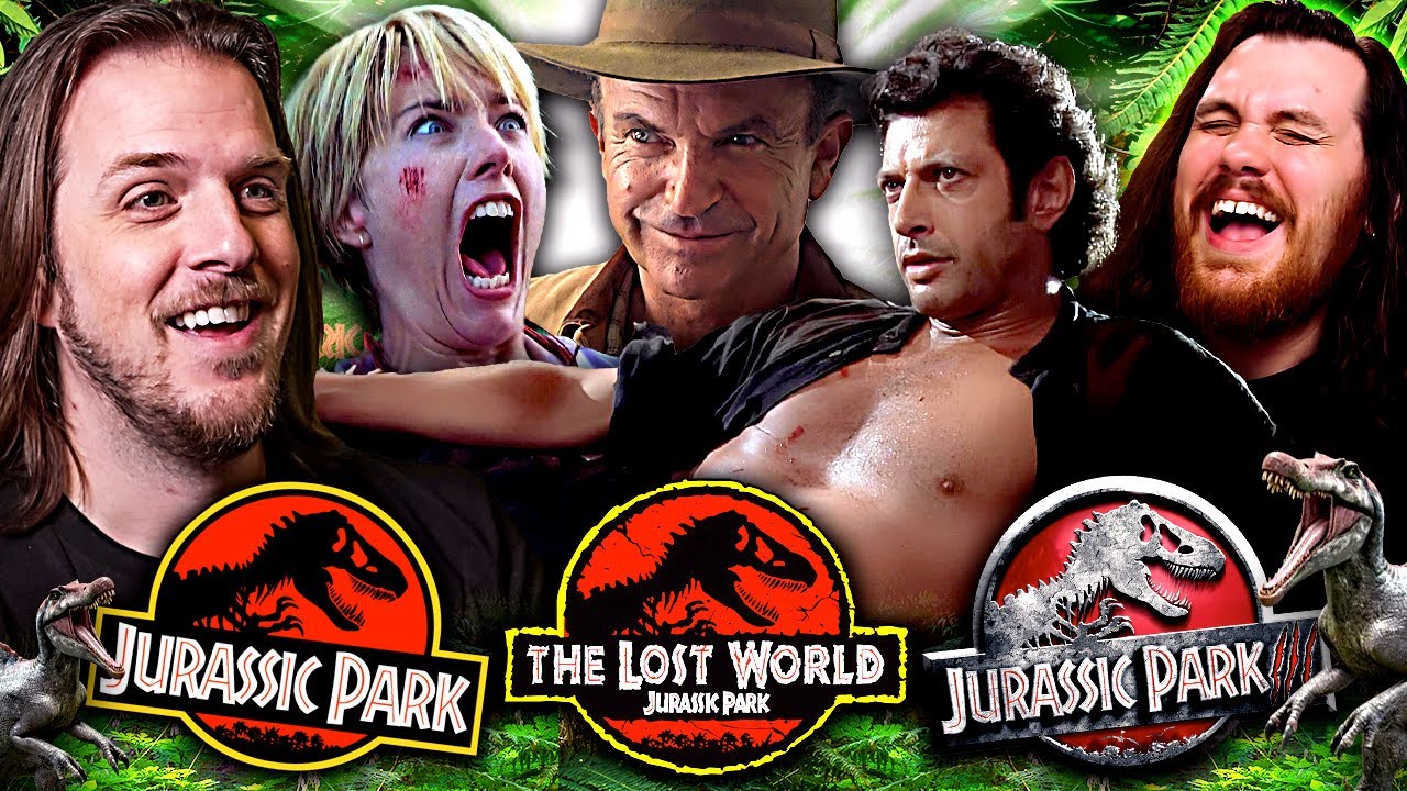 We BINGED the **JURASSIC PARK** TRILOGY