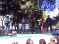 Azogue tocando El tamborilero