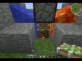 Gerador de CobbleStone automático com detector de pedra e compacto - Minecraft