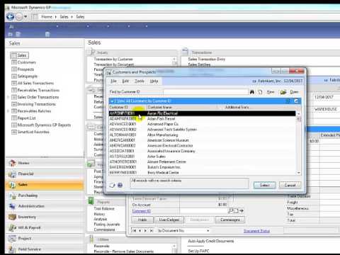 Microsoft Dynamics GP 2013 new features - Inventory Control Module