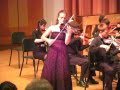 2011 / Annie Campbell Vohs / Mozart Violin Concerto No. 4 - 1st Mov. Allegro