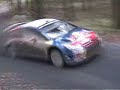 essais C4 WRC Loeb Novembre 2008