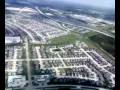 Landing at The George Bush intercontinental airport, Houston