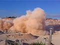 Explosion quarry