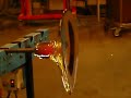 Kosta Boda Glass Making - a tray almost complete Kosta Boda Glass Making - a tray almost complete