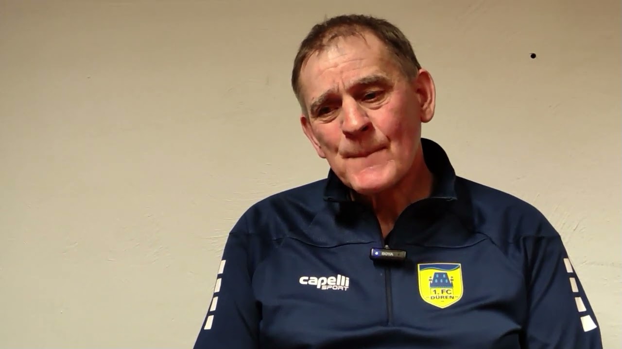 Holger Peters, sportlicher Leiter Jugendleistungszentrum 1. FC Düren - Halbjahresbilanz 