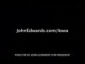 John Edwards and Tim Robbins in Iowa