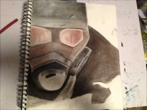 how to draw ncr ranger