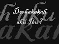 Buatmu Ibu...
