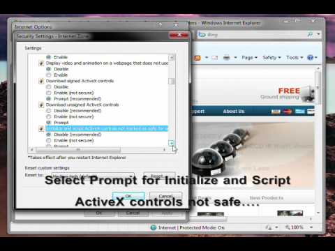 how to enable activex control in chrome