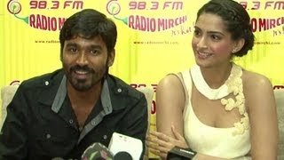 Sonam Kapoor & Dhanush Promote 'Raanjhanaa'