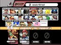 Super Smash Brothers Brawl Character Select Screen (Fake) Super Smash Brothers Brawl Character Select Screen (Fake)