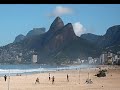 imagenes de la playa de ipanema, con la voz de sinatra y jobim