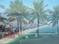 imagenes de la playa de ipanema, con la voz de sinatra y jobim