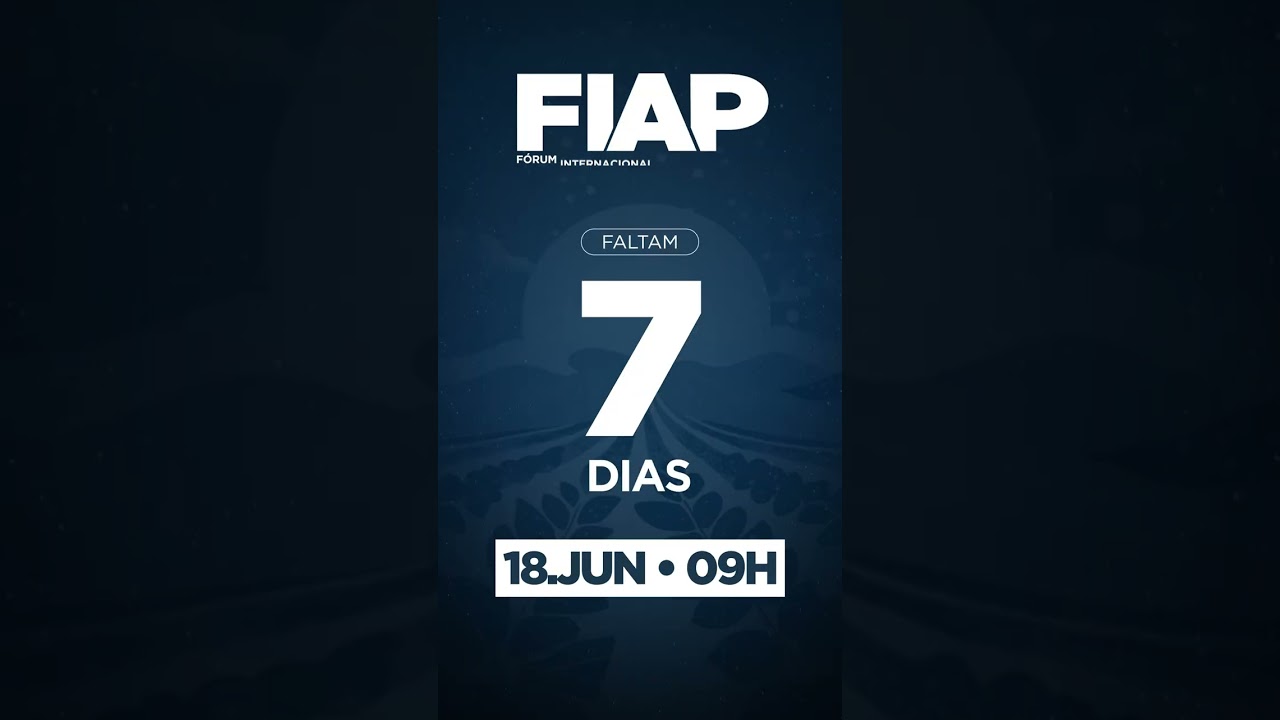 🚨 FALTAM 7 DIAS PARA O FIAP 2026!