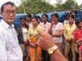 MP Sam Rainsy visited Land grabbing victim MP Sam Rainsy visited Land grabbing victim