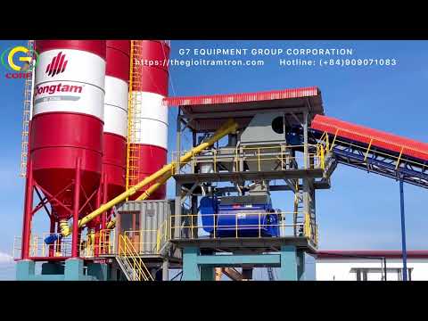 TRẠM TRỘN BÊ TÔNG 150M3/H