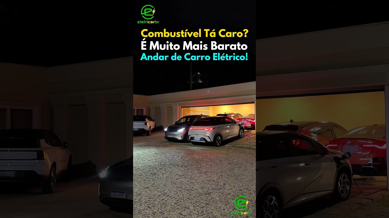 Qual a Diferença entre Energia Elétrica X Combustível entre Vários Carros Diferentes? Vale a Pena?