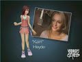 hayden was interviewed about her role as kairi in kingdom hearts ii.