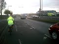 Hull Taxi from Costello Taxis - NA05 HNV - performs a classic left hook
