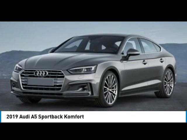 2019 Audi A5 Sportback Komfort | SUNROOF | HEATED SEATS in Cars & Trucks in Strathcona County
